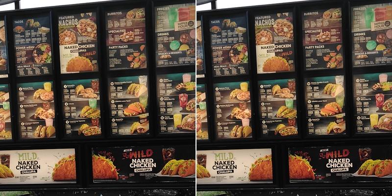 Taco Bell Menu