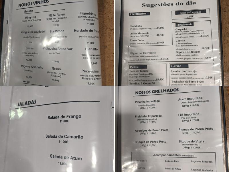 O Portão Menu