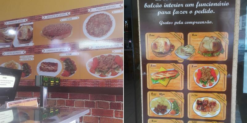 Zé dos Leitões - Buarcos Menu