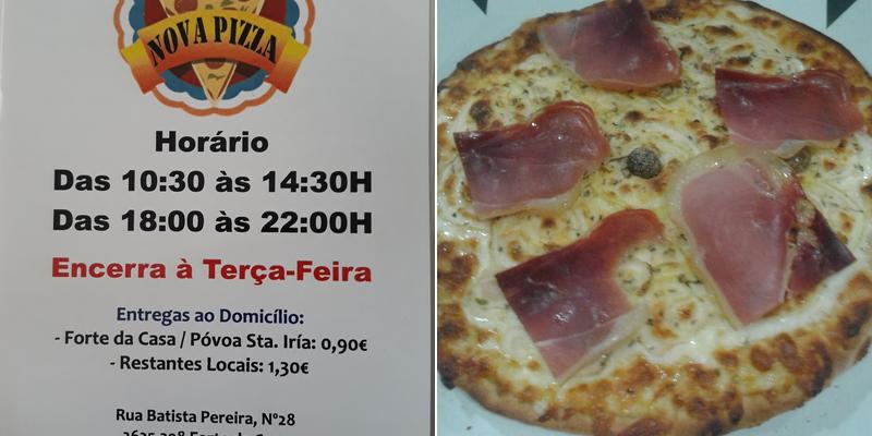 Churrasqueira Chabital (Nova Pizza) Menu