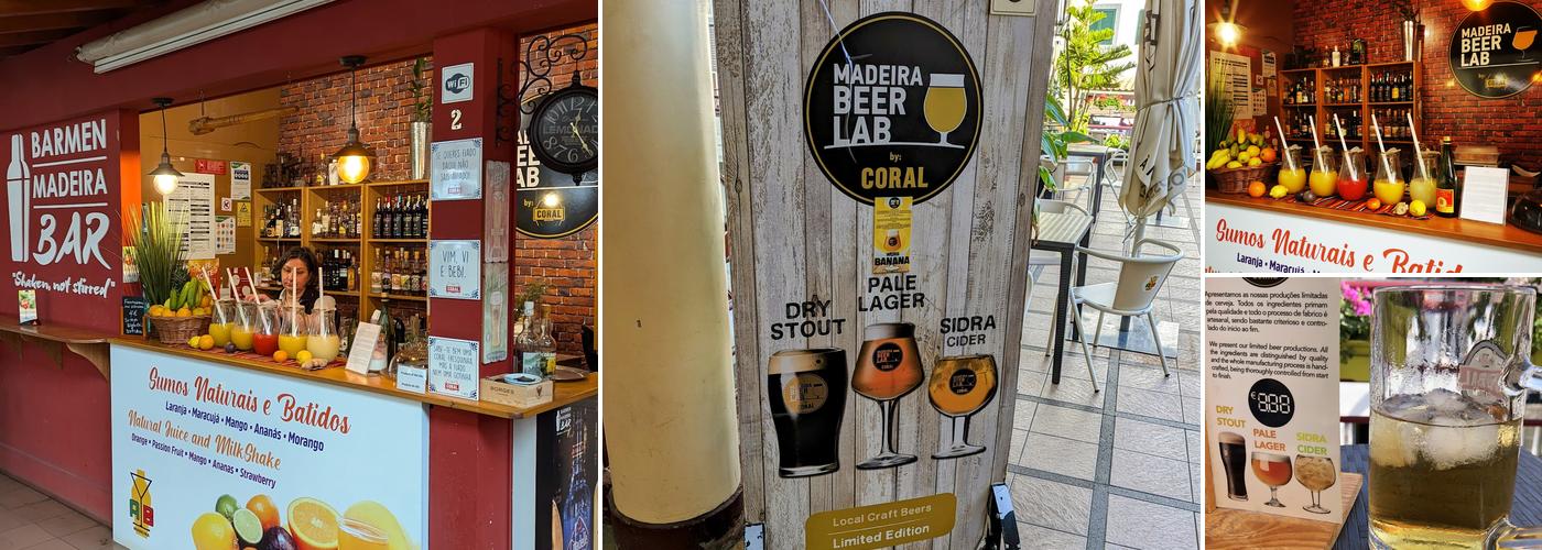 Madeira Beer Lab by Coral Menu