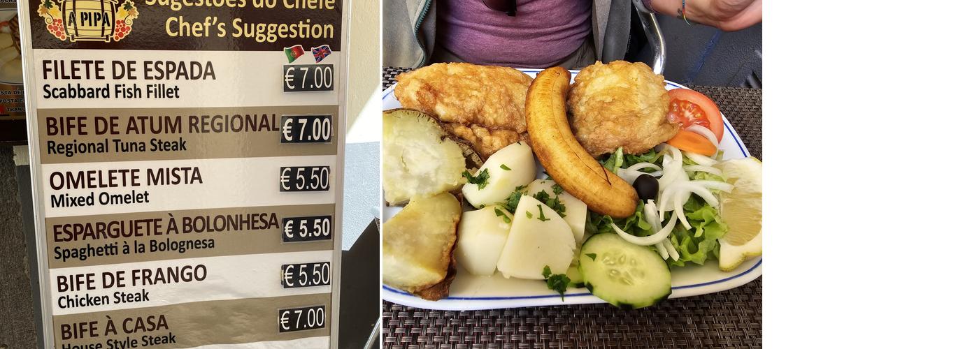 Restaurante Típico a Pipa Menu