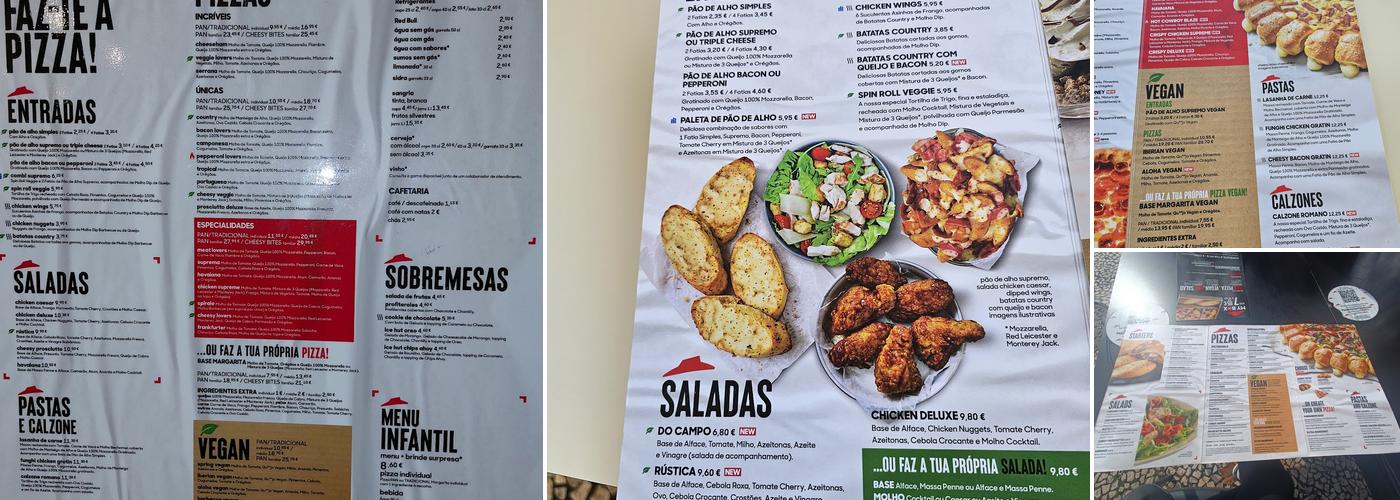 Pizza Hut (Pizza Hut Funchal) Menu