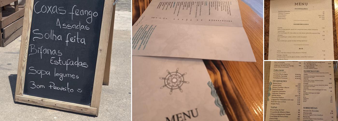 O Leme Menu