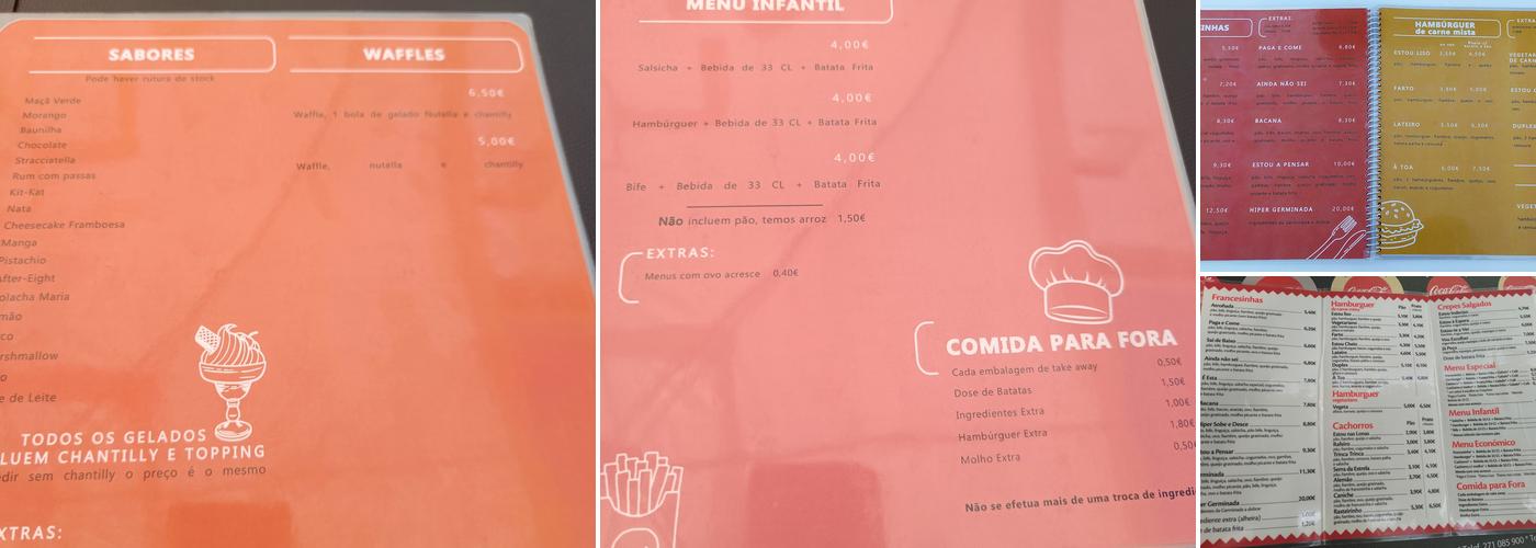Digujá Menu