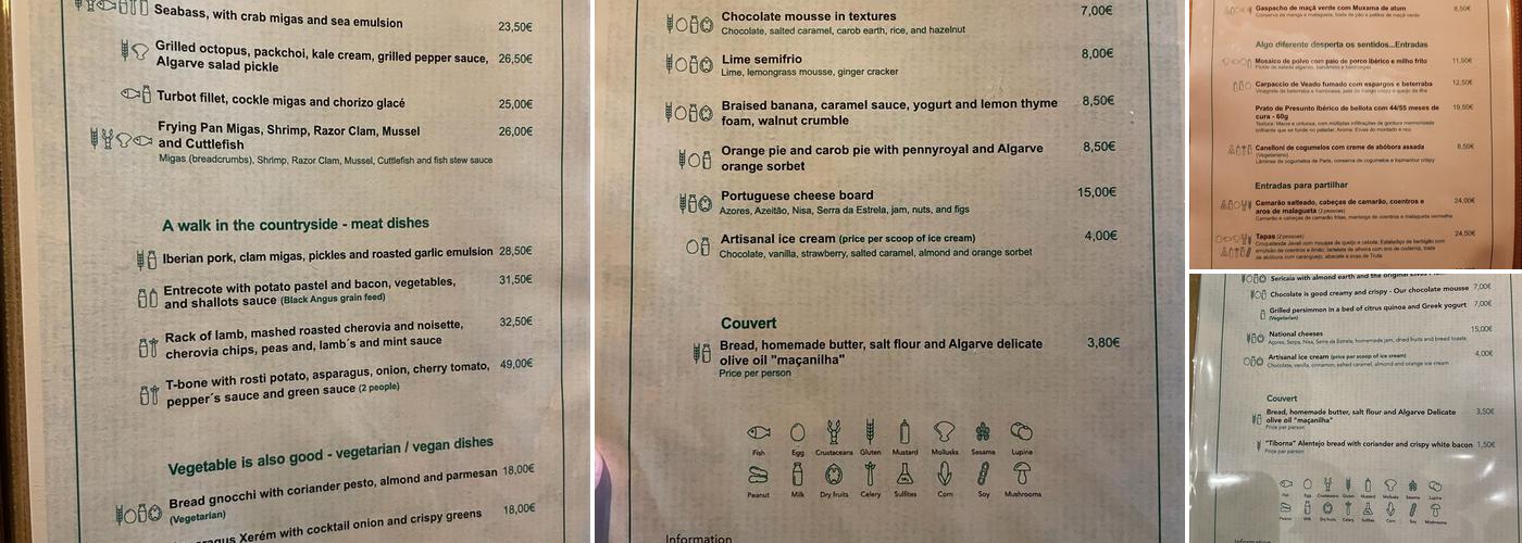 Gaspacho & Migas Menu
