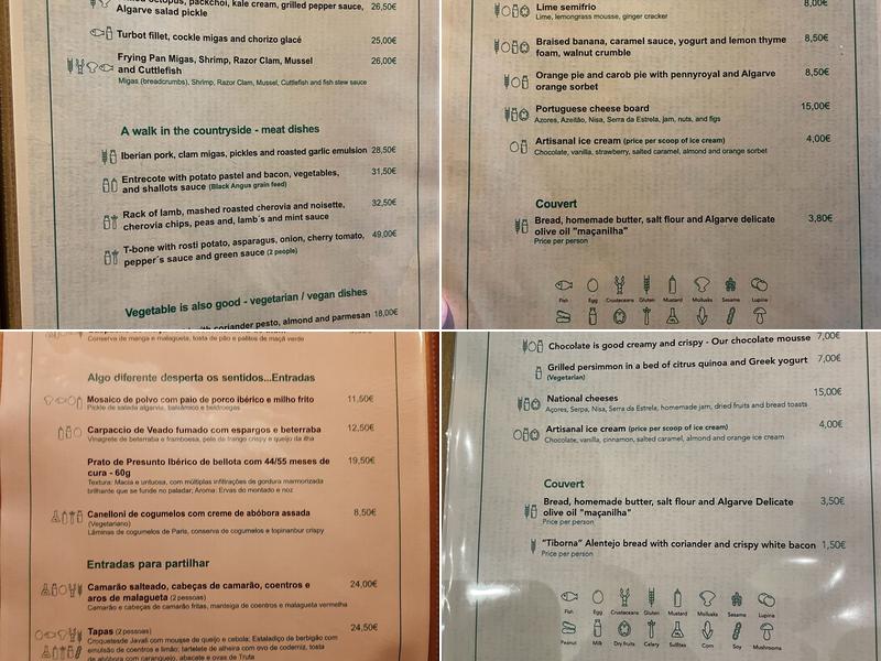 Gaspacho & Migas Menu