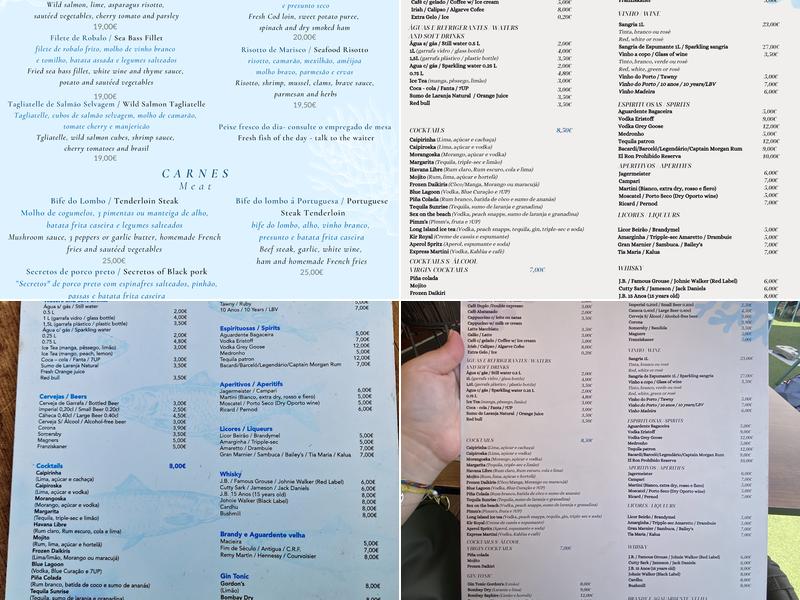 Mar Menu