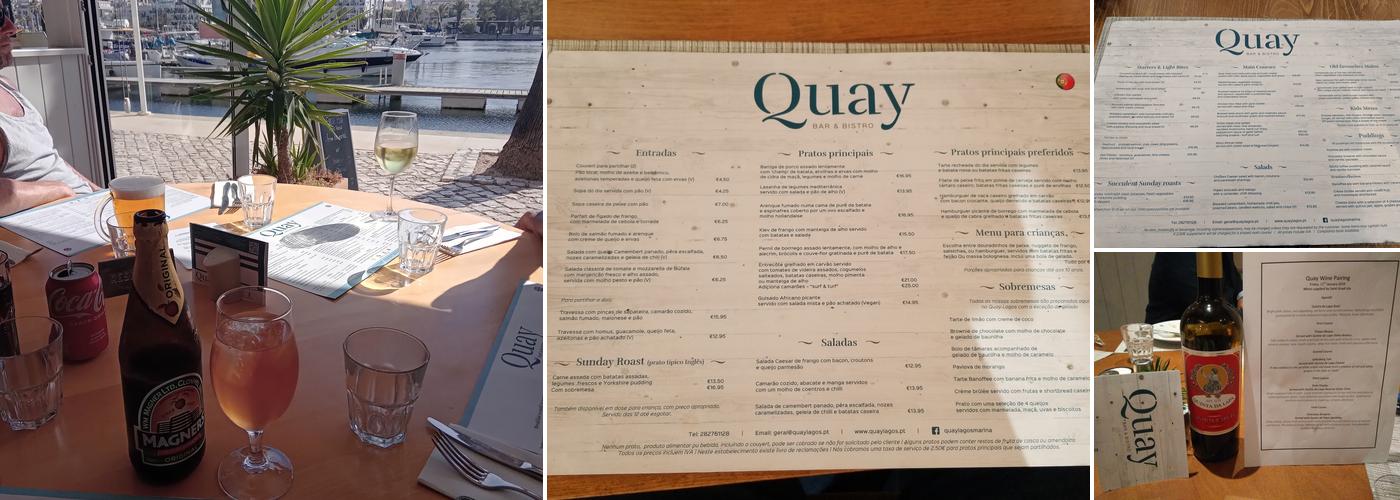 Quay Menu