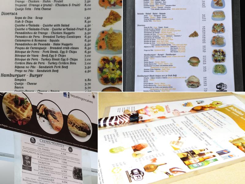 Taquelim Gonçalves Menu