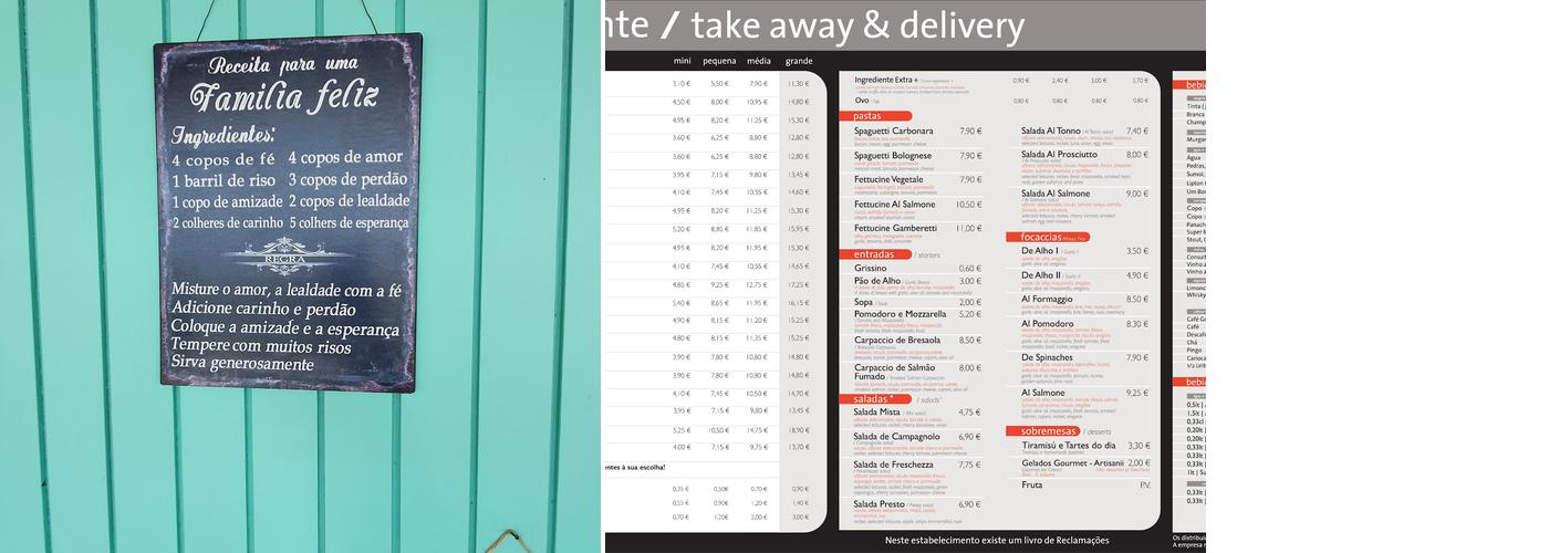 Presto Pizza - Leça da Palmeira Menu