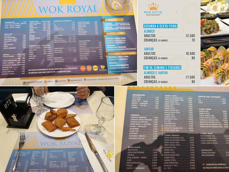 Wok Royal Menu
