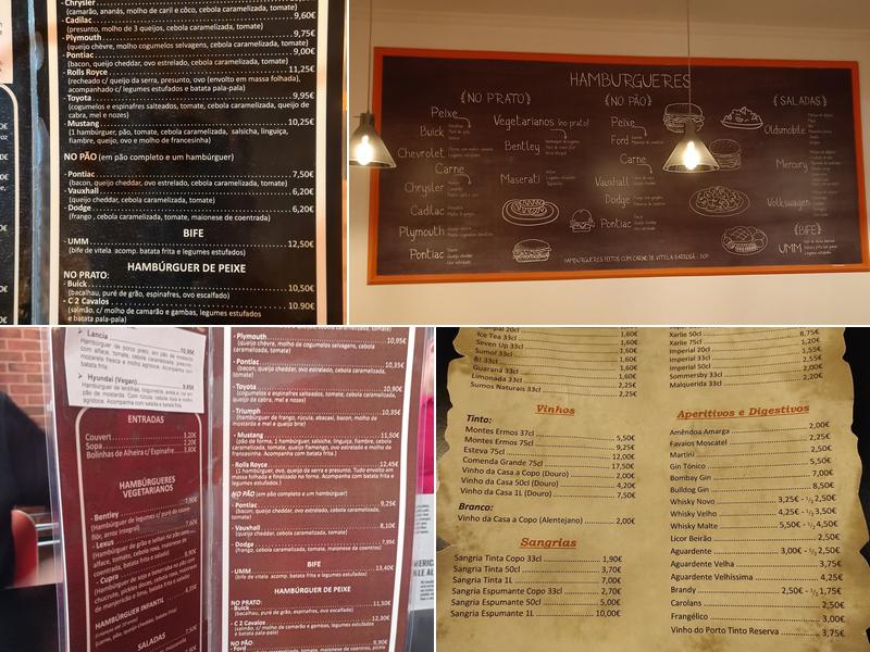 Oficina do Hambúrguer Menu