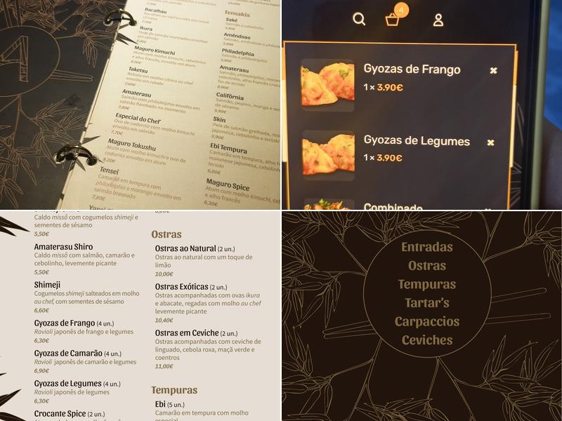 Amaterasu Pateo do Sushi Menu