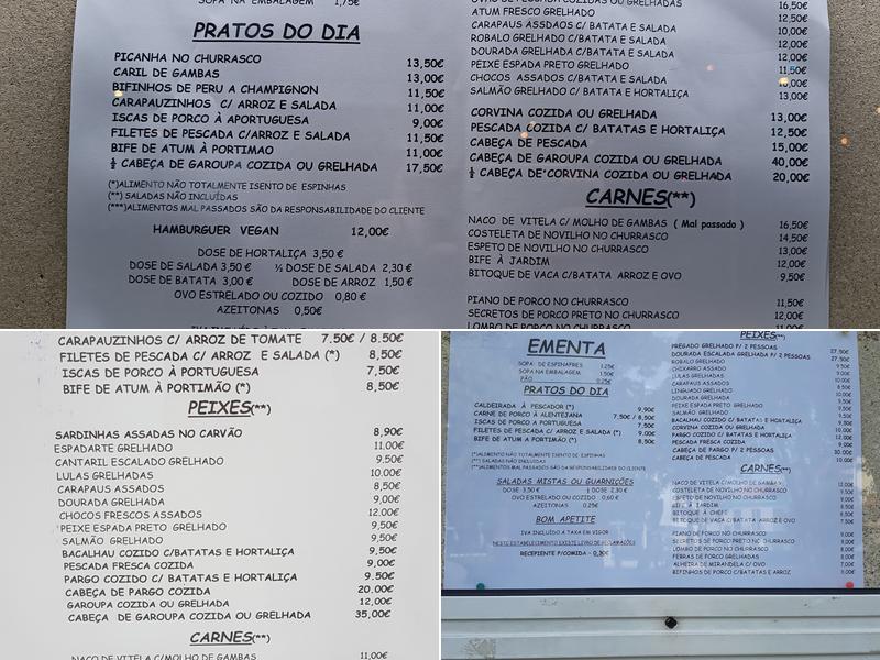 Jardim Menu