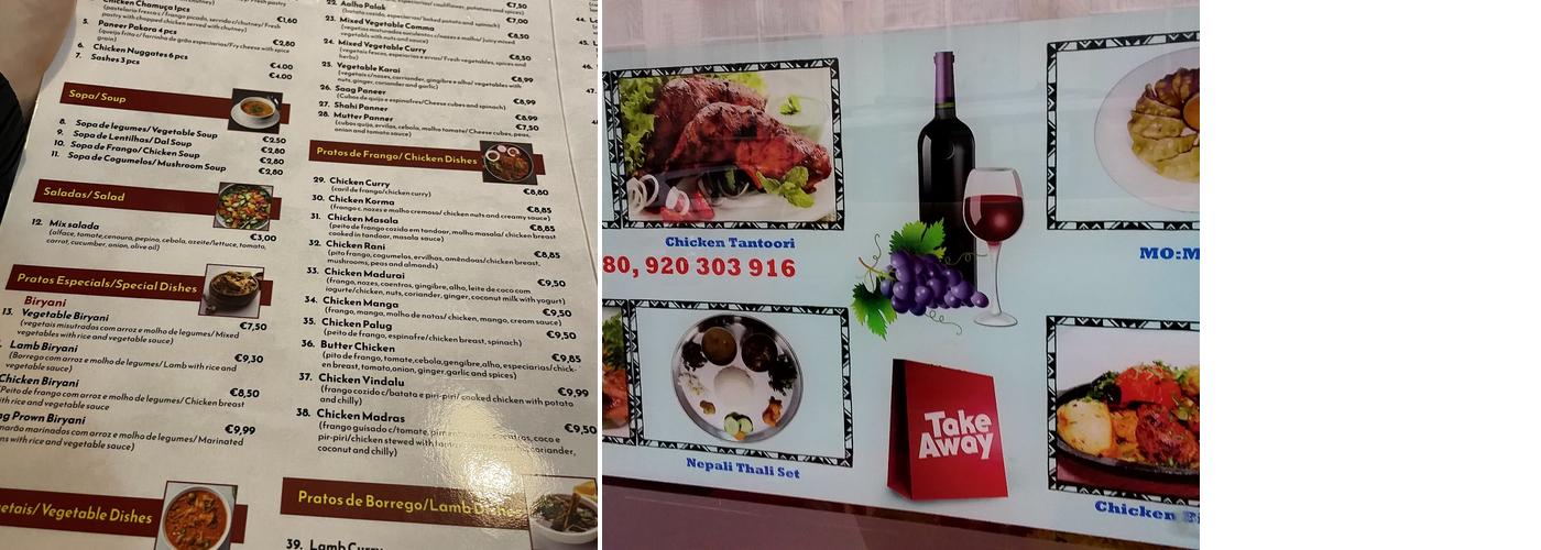 Base Camp Restaurant Menu