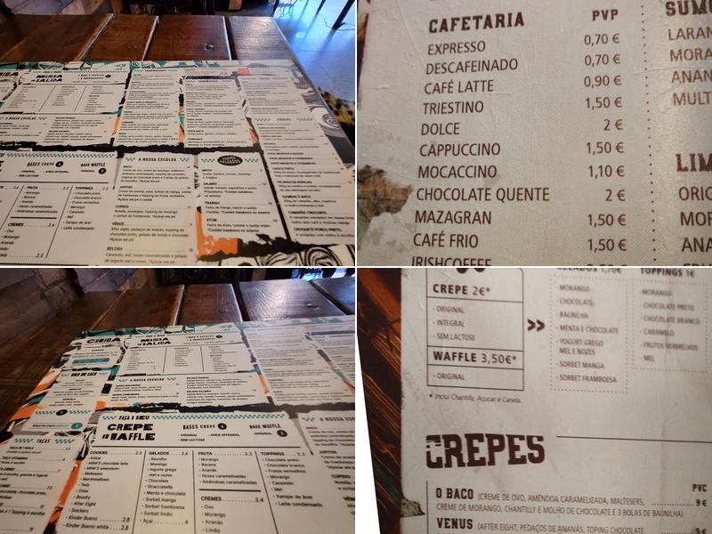 Baco (Baco Seixal) Menu