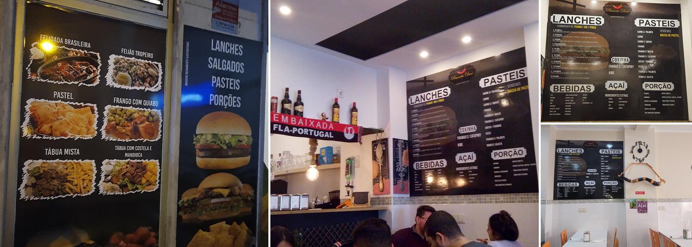 Pimenta Doce Menu