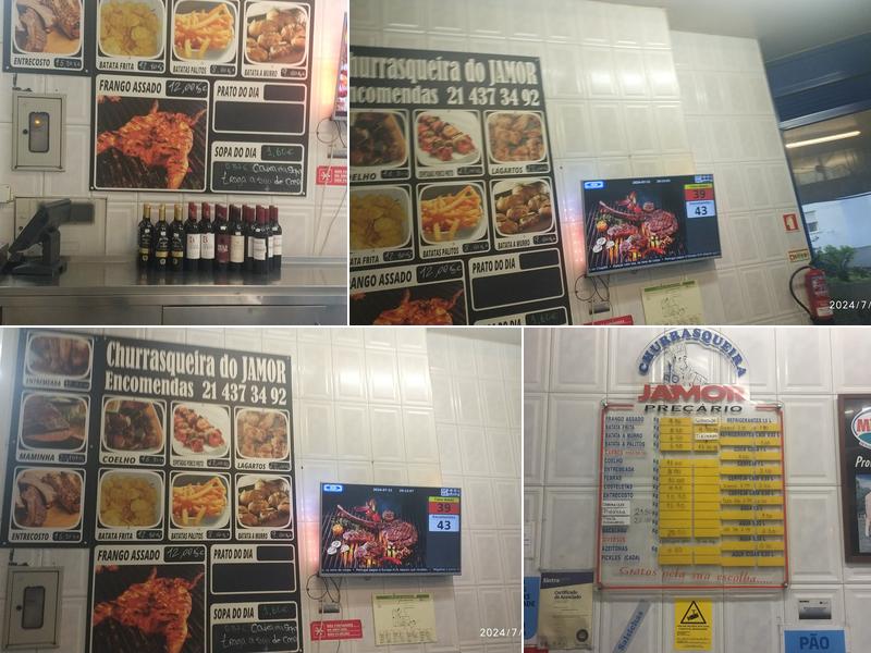 Churrasqueira do Jamor Menu