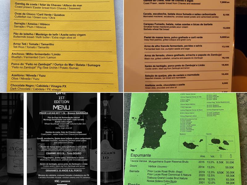 Cafezique (CaféZïque) Menu