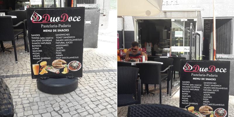 DuoDoce Menu