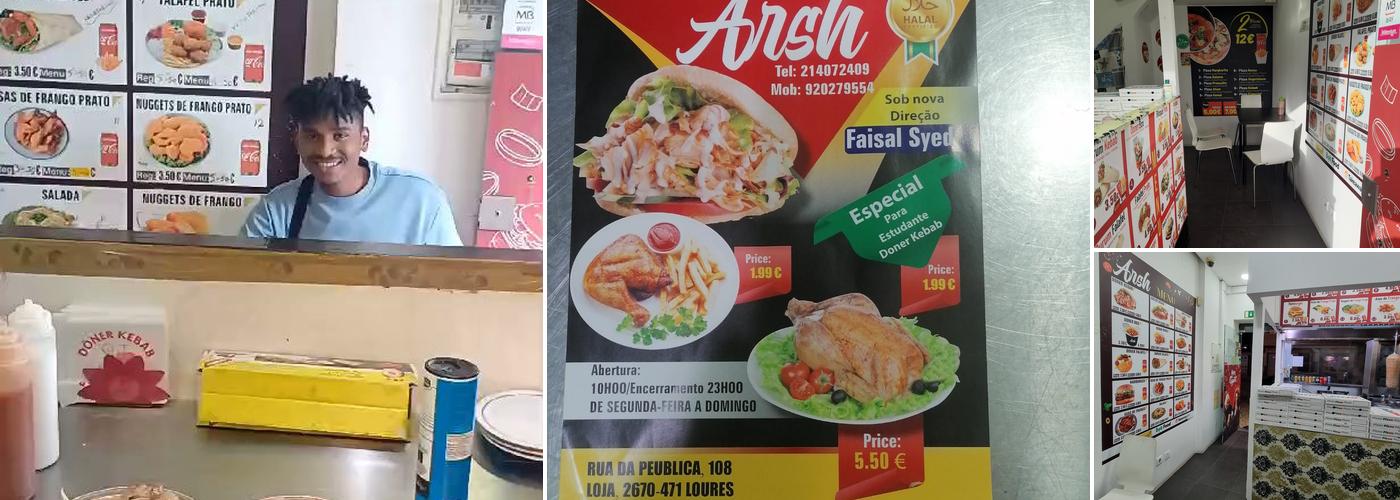 Arsh kebab and pizza (Arsh) Menu