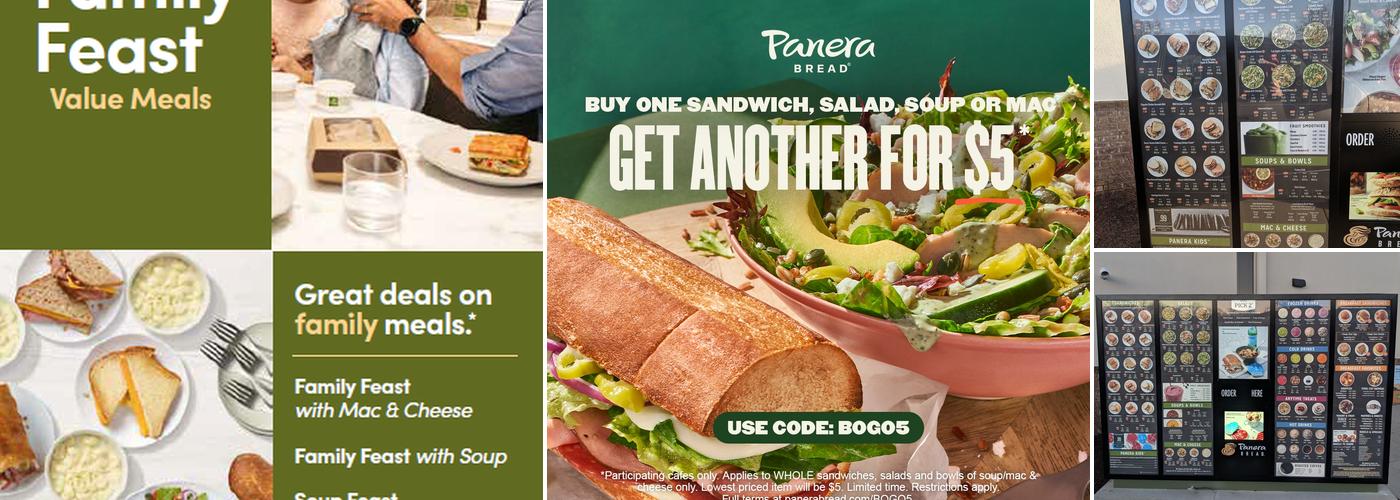 Panera Bread Menu