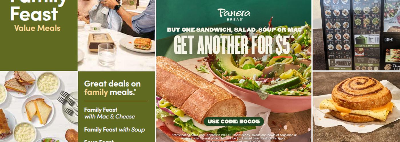 Panera Bread Menu