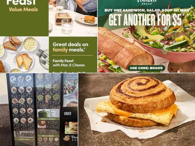 Panera Bread Menu