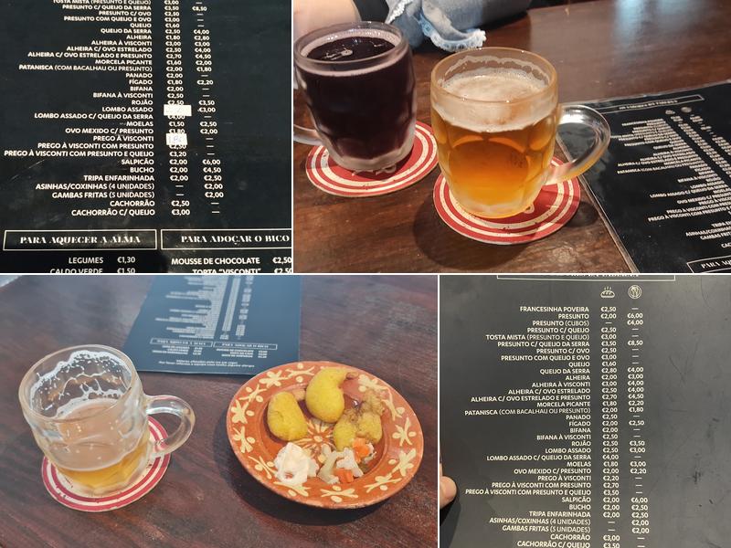 Taberna Do Visconti Menu