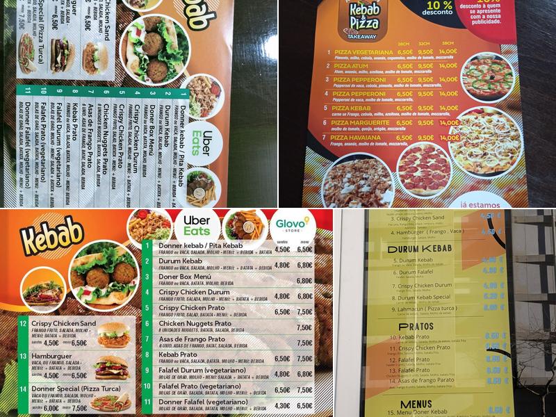 Al Hassan kebab & pizza Menu