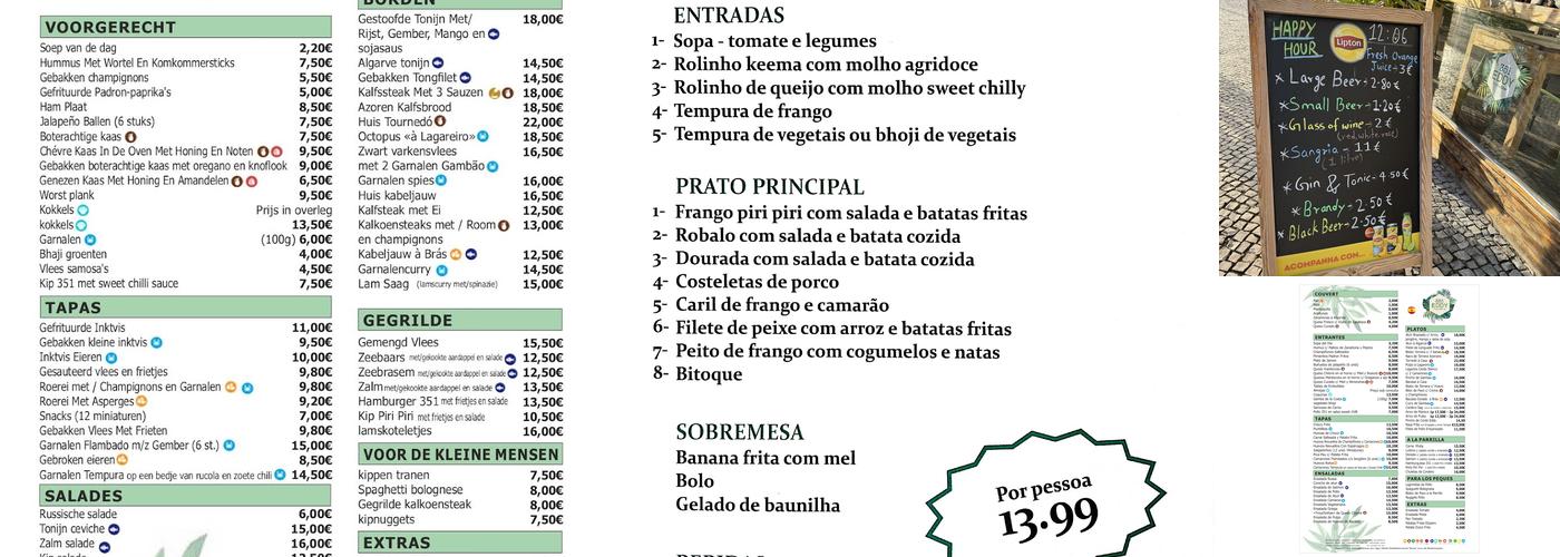 351 Eddy Tapas Menu