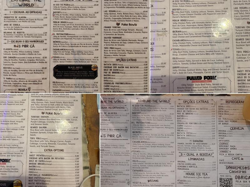 2Burger Menu