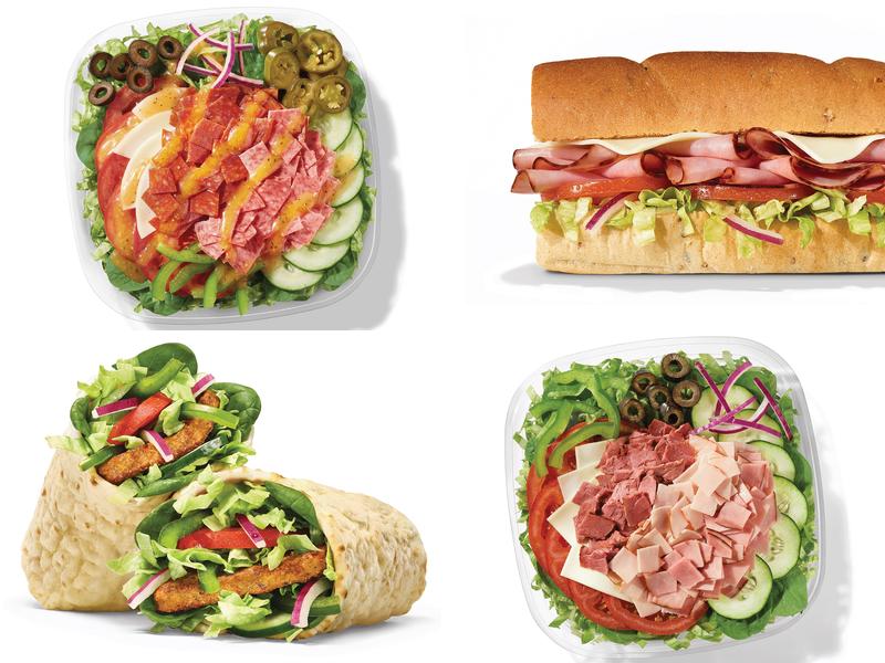 Subway Menu