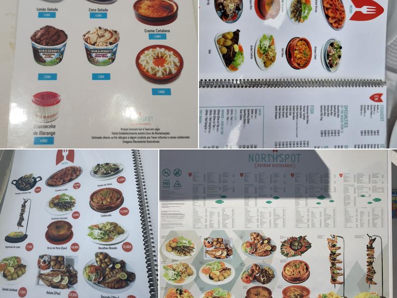 Arimar Menu