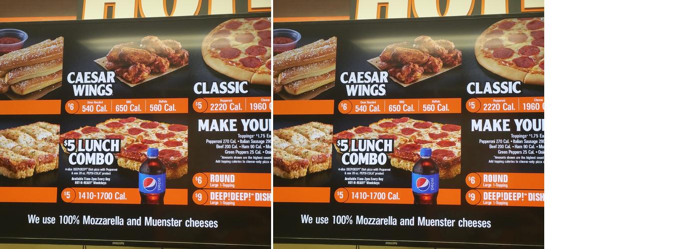 Little Caesars Pizza Menu