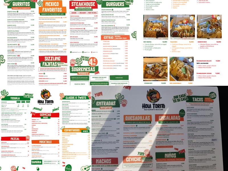 El Torito Menu