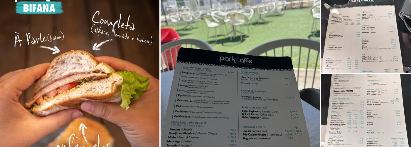 Park Caffé Menu