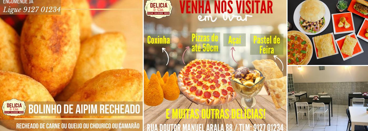 Delicia & Cia Salgados, Pizza e Doces Artesanais