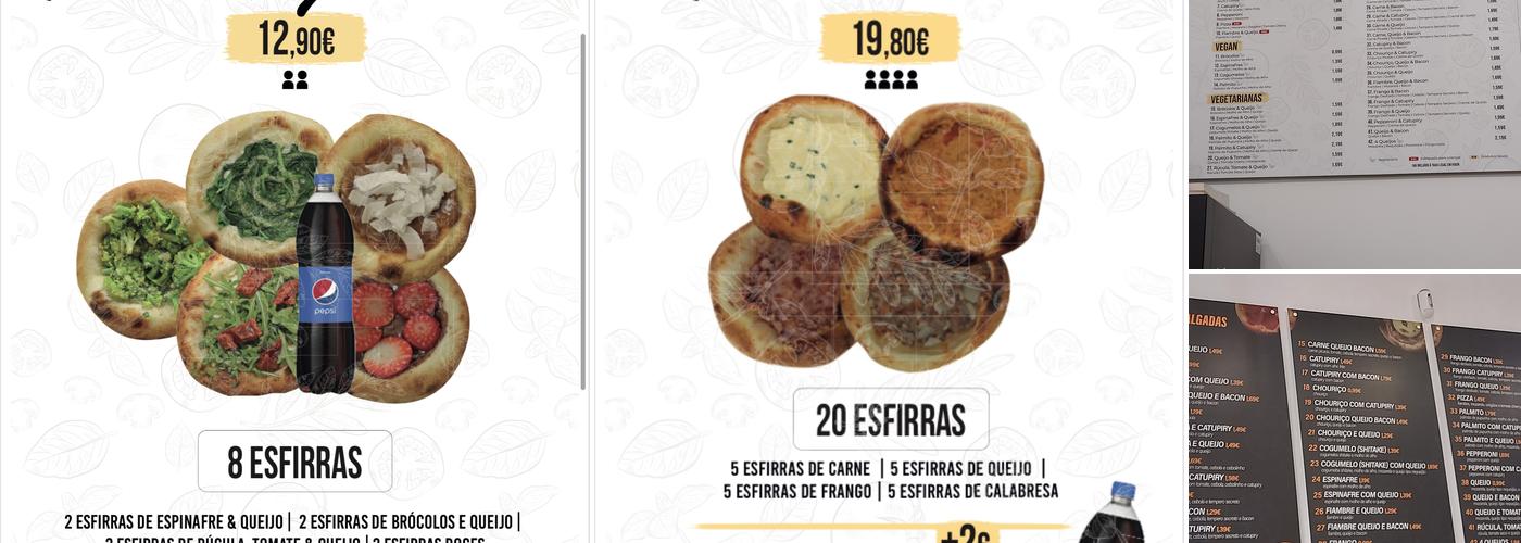 Harab's Esfirraria Menu