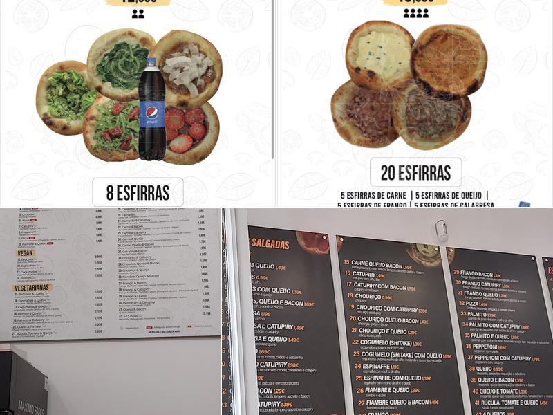 Harab's Esfirraria Menu