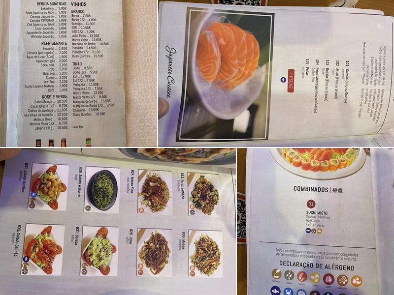 Sushicome Setúbal Menu