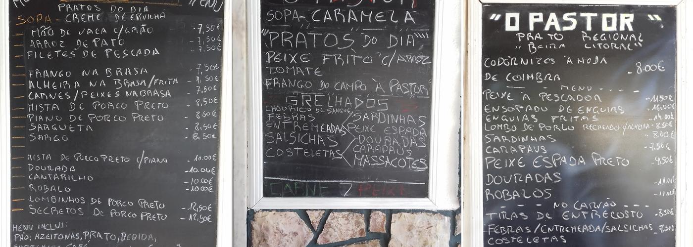 A da Vizinha Menu