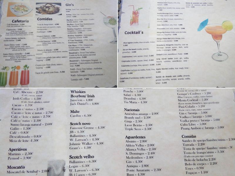 O Gaiteiro Menu