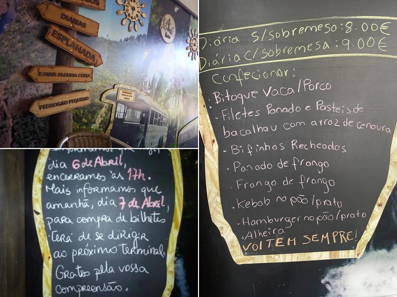 Restaurante Café Terminal Menu