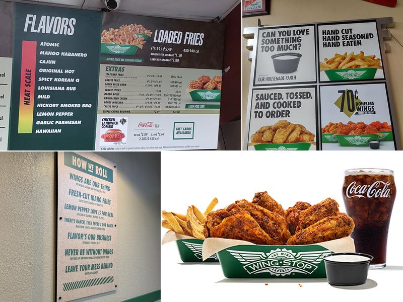Wingstop Menu