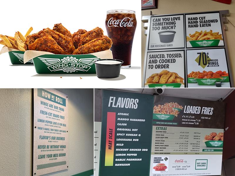 Wingstop Menu