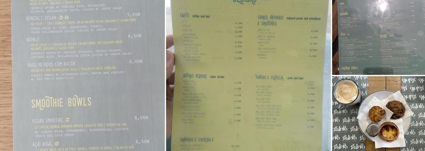 Galripo Brunch & Coffe Menu