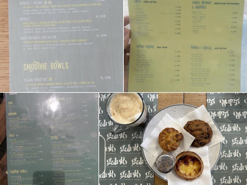 Galripo Brunch & Coffe Menu