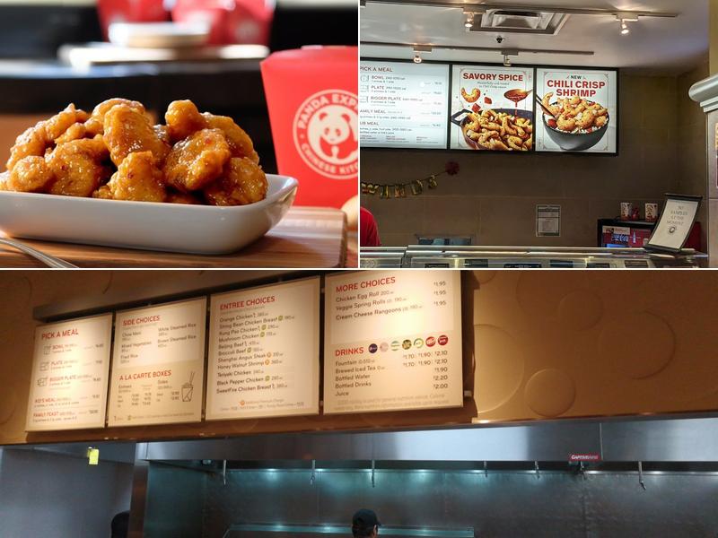 Panda Express Menu